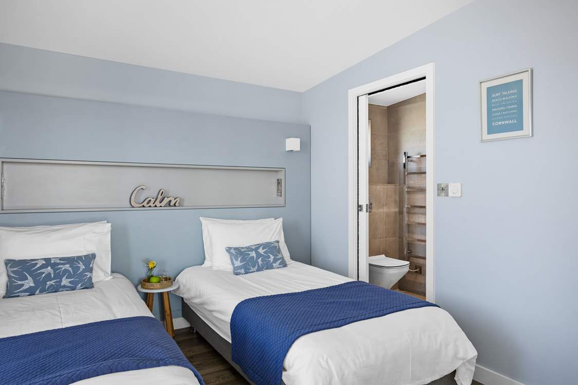 And no queuing for the bathroom as all bedrooms have en suite facilities.