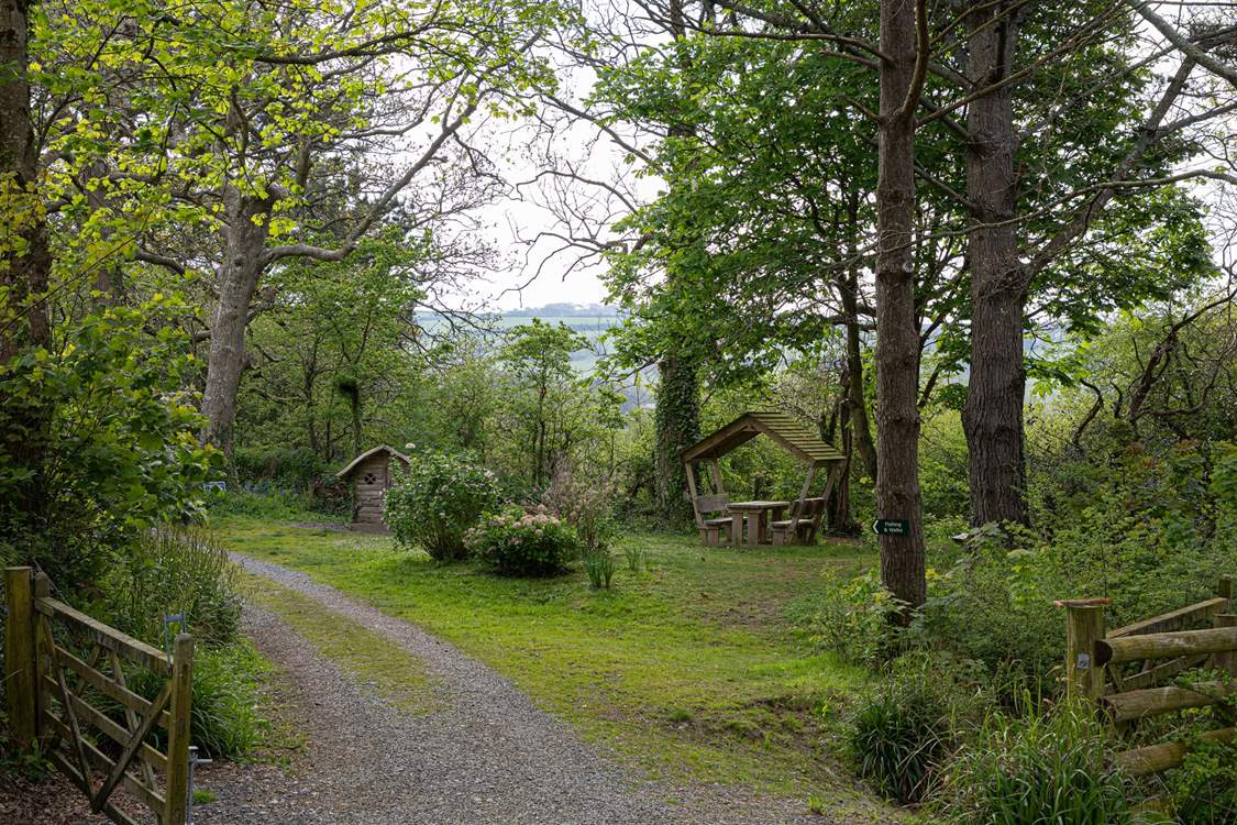 There's even a woodland walk to discover.
