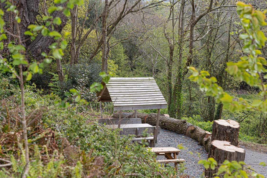 Pack a picnic and enjoy this woodland spot.