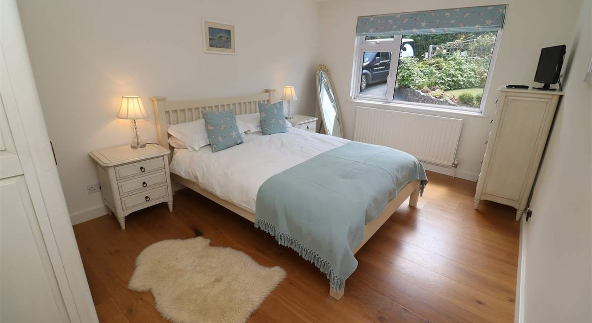 The bedrooms are cosy and welcoming. 