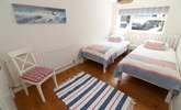 The twin bedroom on the ground floor is ideal for either children or adults.  - Thumbnail Image