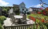 Sit in the peaceful garden and enjoy al fresco dining.  - Thumbnail Image
