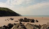 Families will enjoy miles of sandy beach here.  - Thumbnail Image
