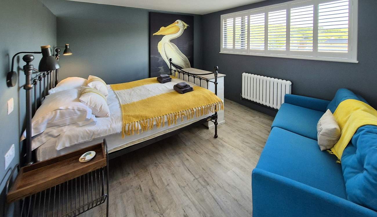 Each bedroom is beautifully furnished.