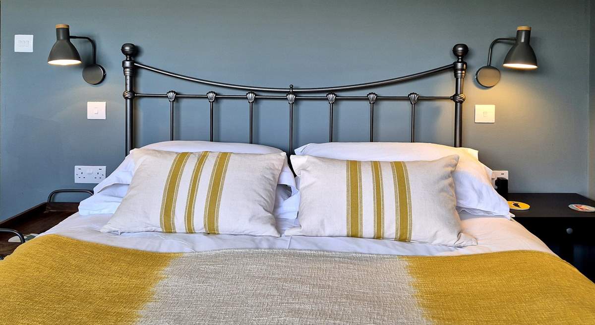 Luxury linens await.