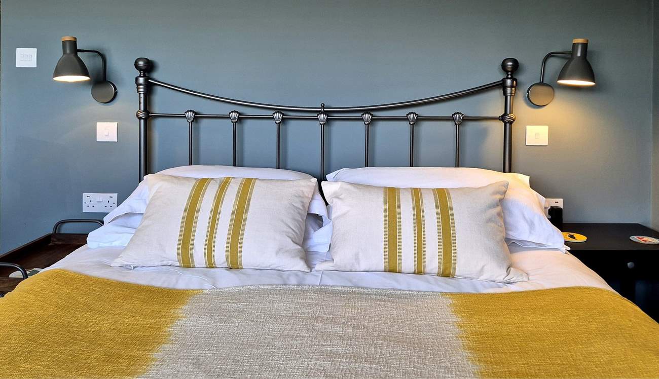 Luxury linens await.