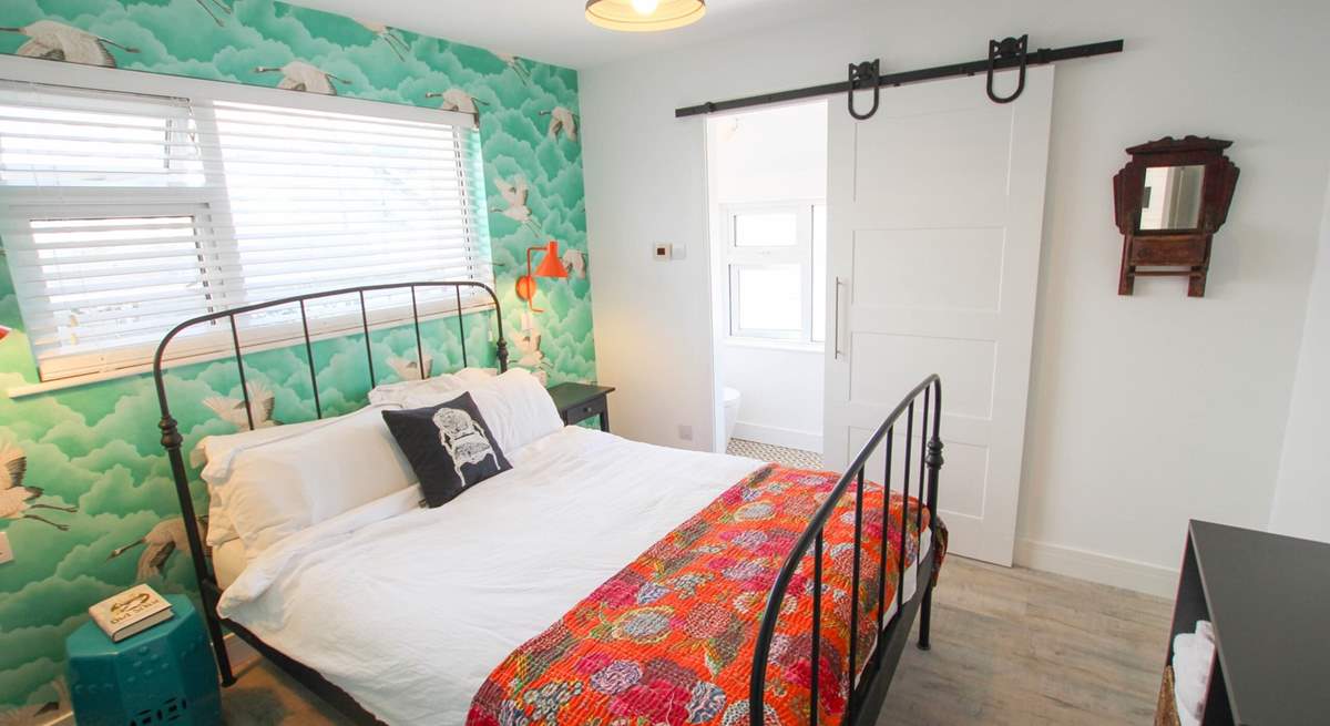 This double bedroom is on the ground floor. 