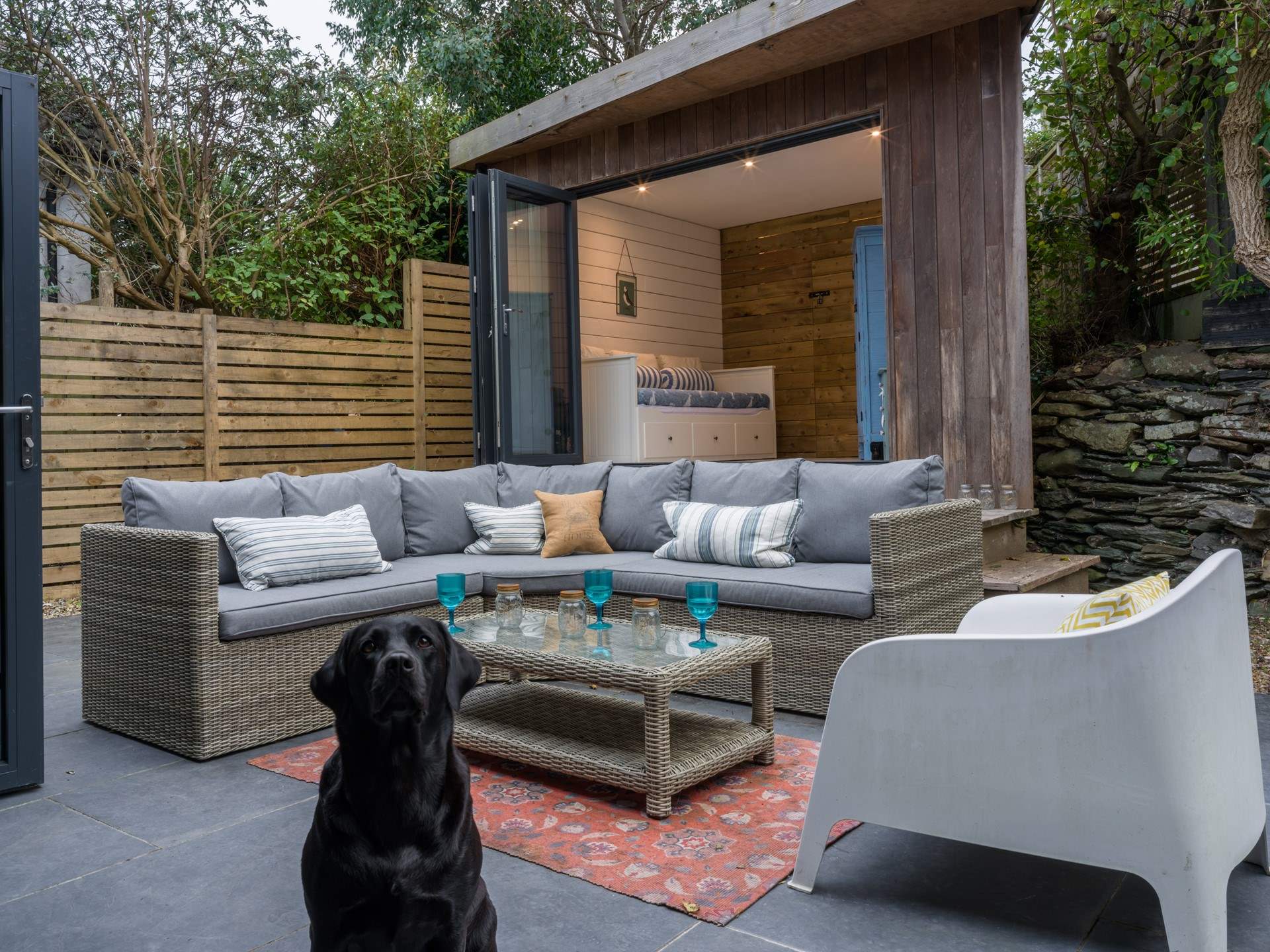 You also have the joy of the garden room.