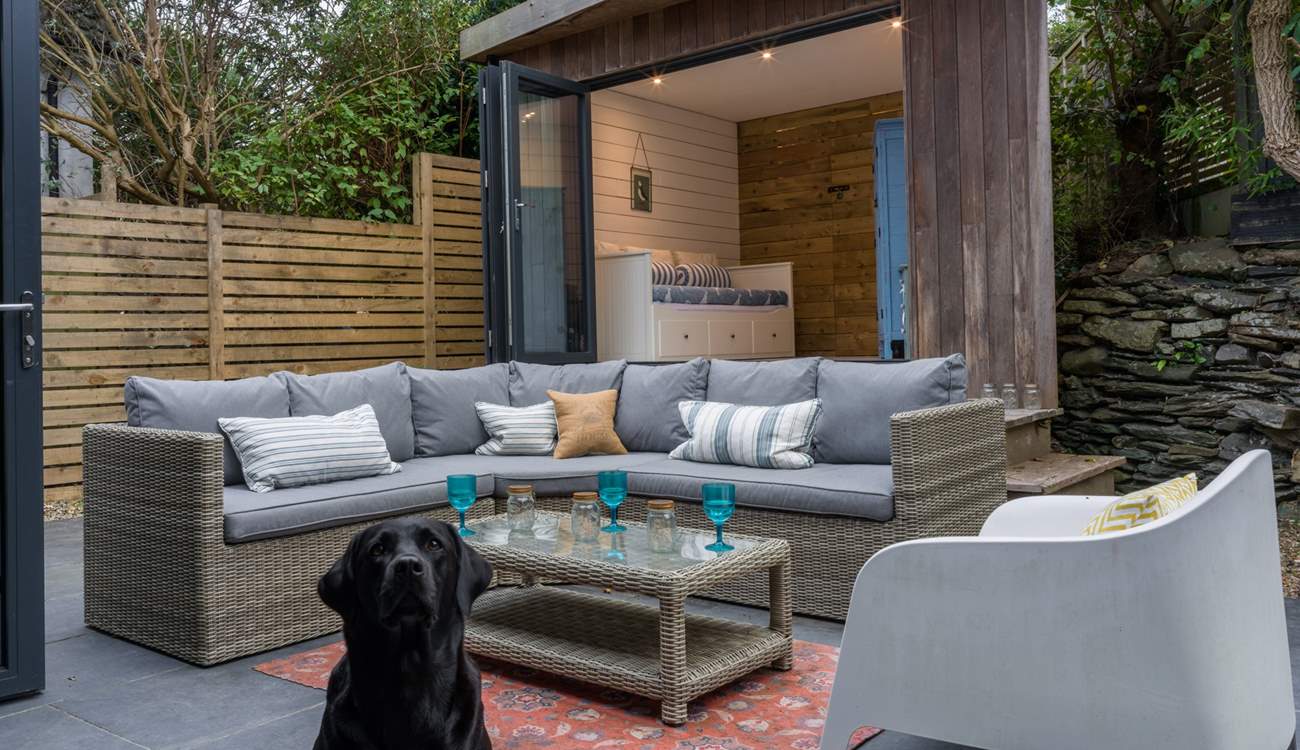 You also have the joy of the garden room.