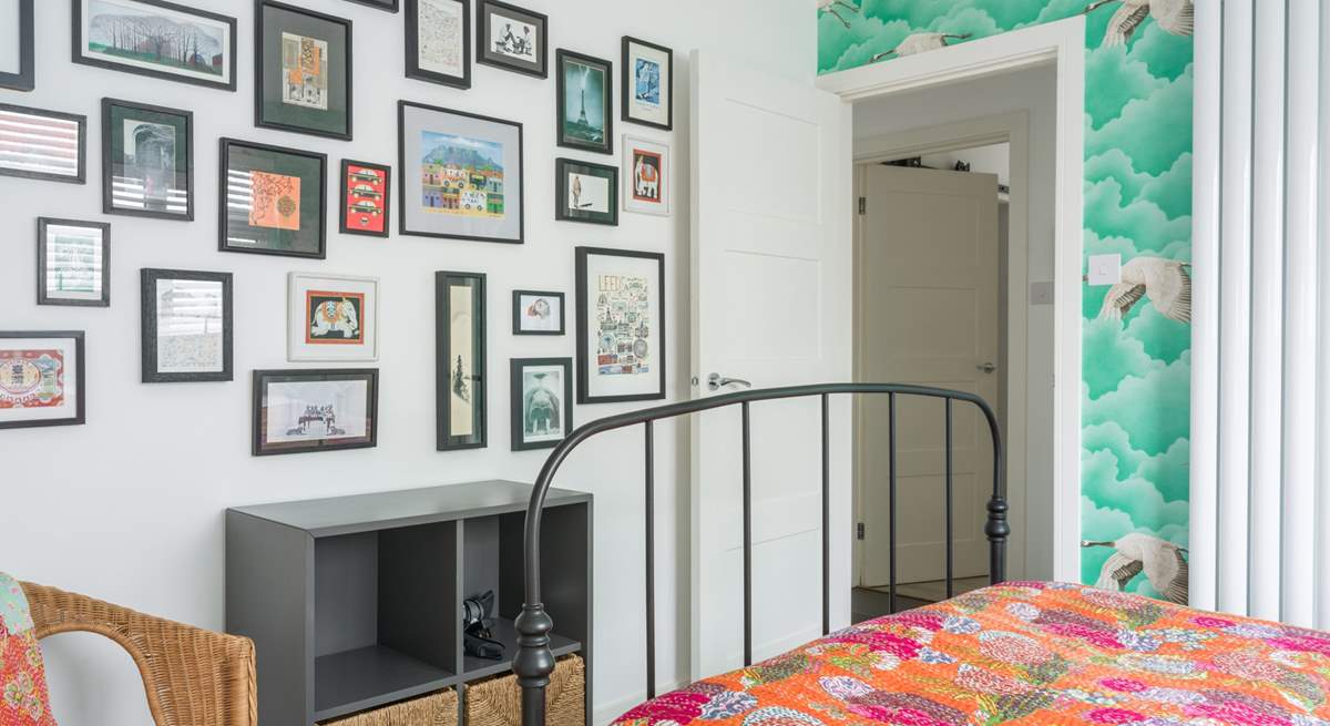 This fun and quirky room has plenty of detail for you to look at.