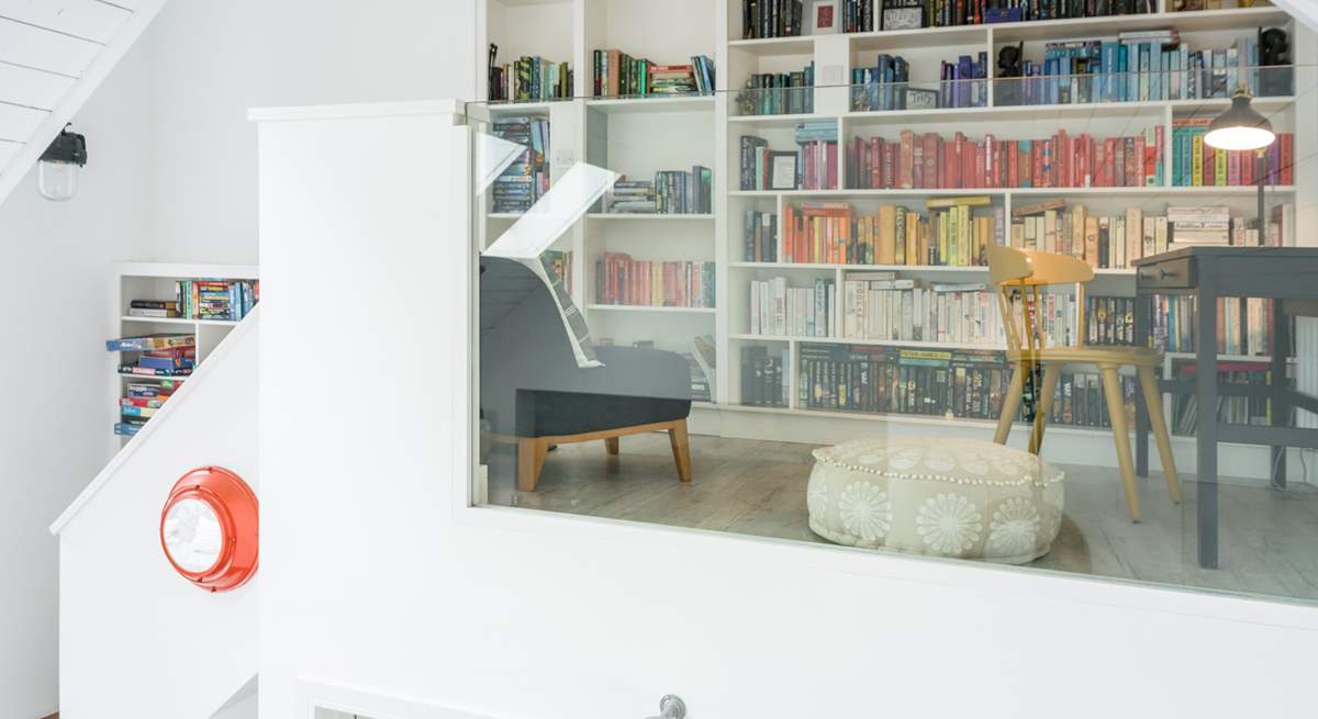 You will not be short of a holiday read when staying at Driftwood.