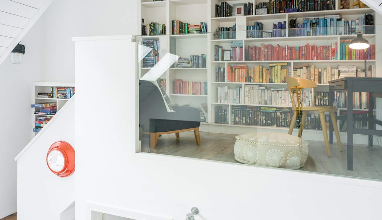 You will not be short of a holiday read when staying at Driftwood.