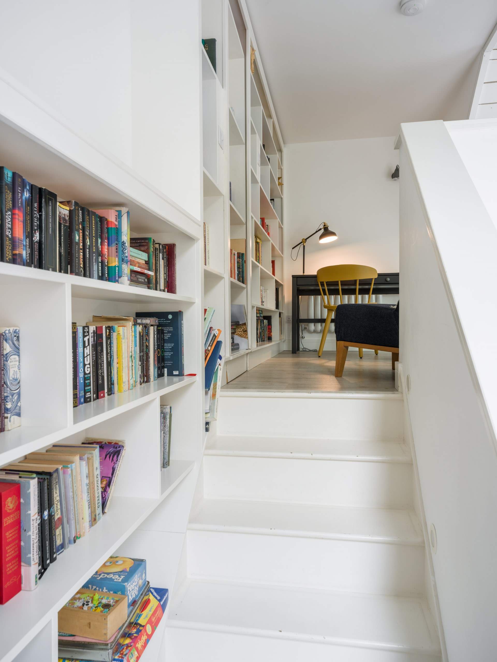 Climb up to a lovely little nook.