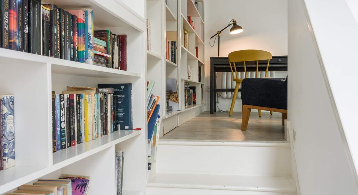 Climb up to a lovely little nook.