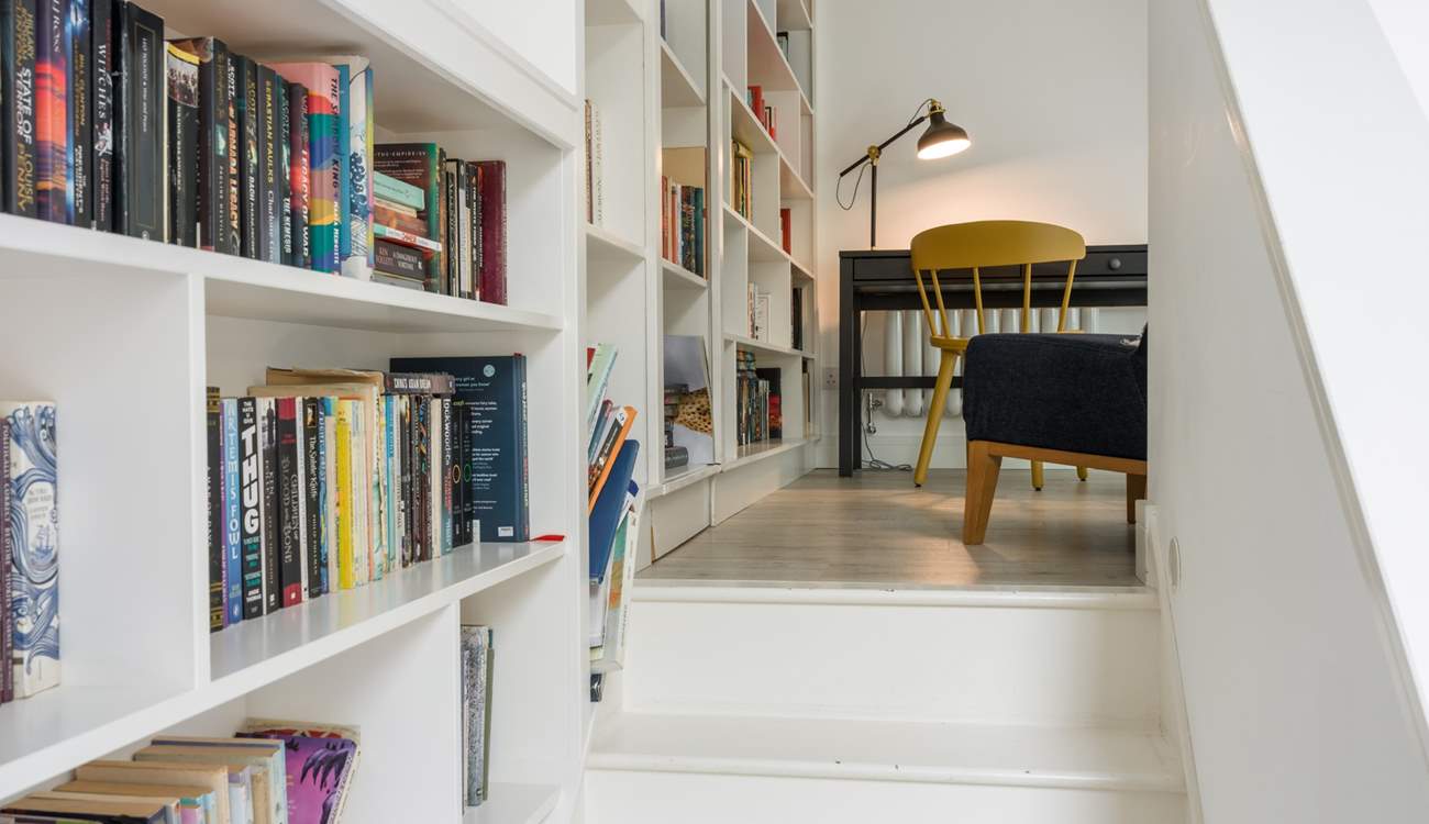 Climb up to a lovely little nook.