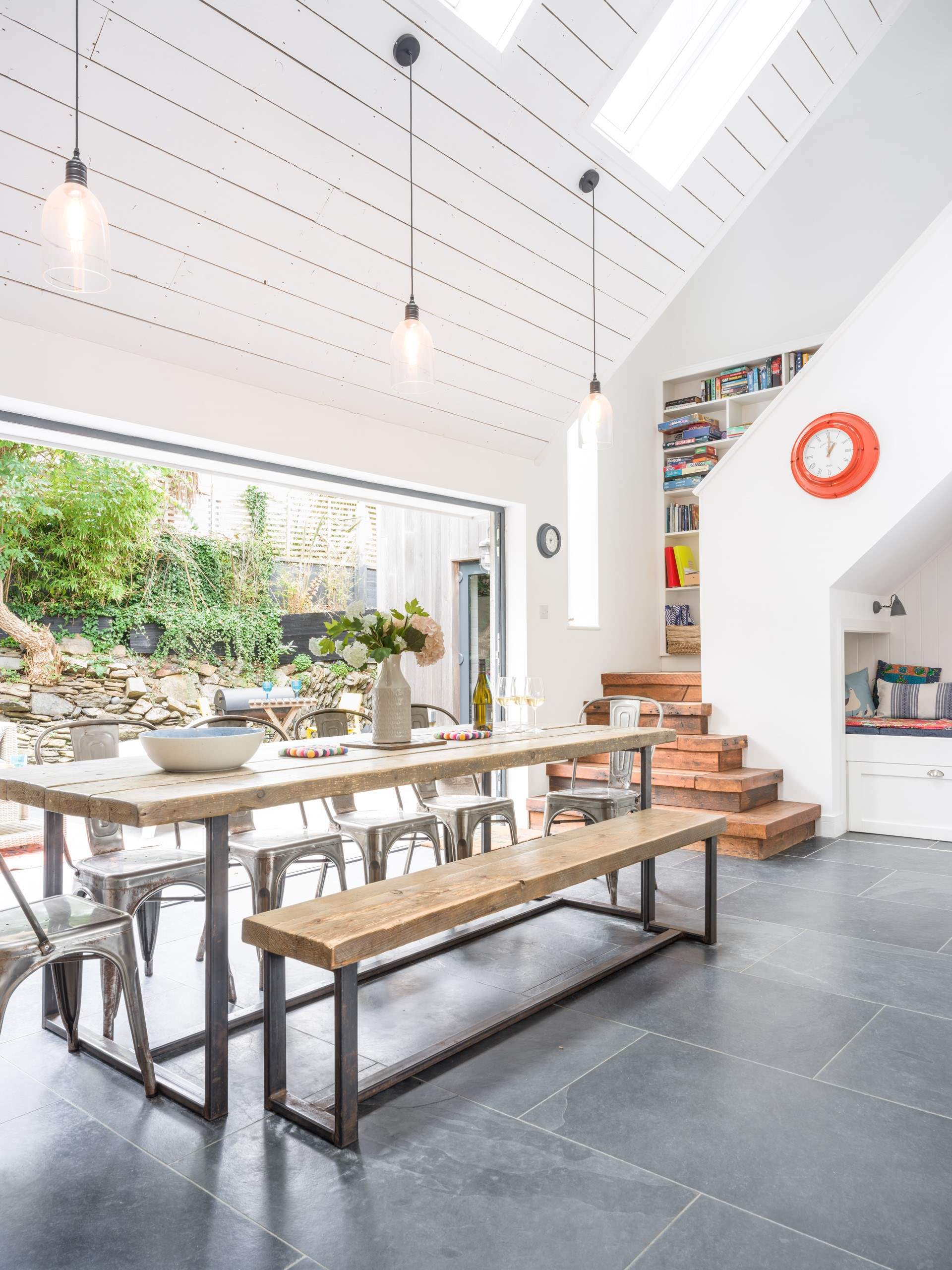 The space and light delights throughout.