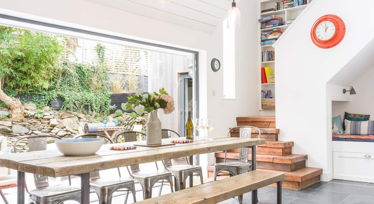 The space and light delights throughout.