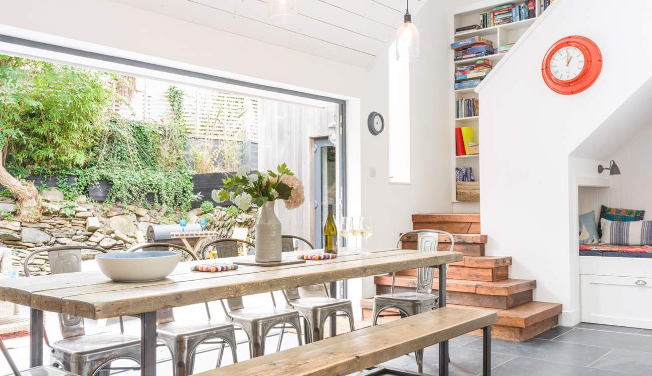 The space and light delights throughout.