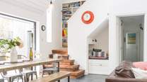 Head back down stairs and along the hallway to find the other three bedrooms.