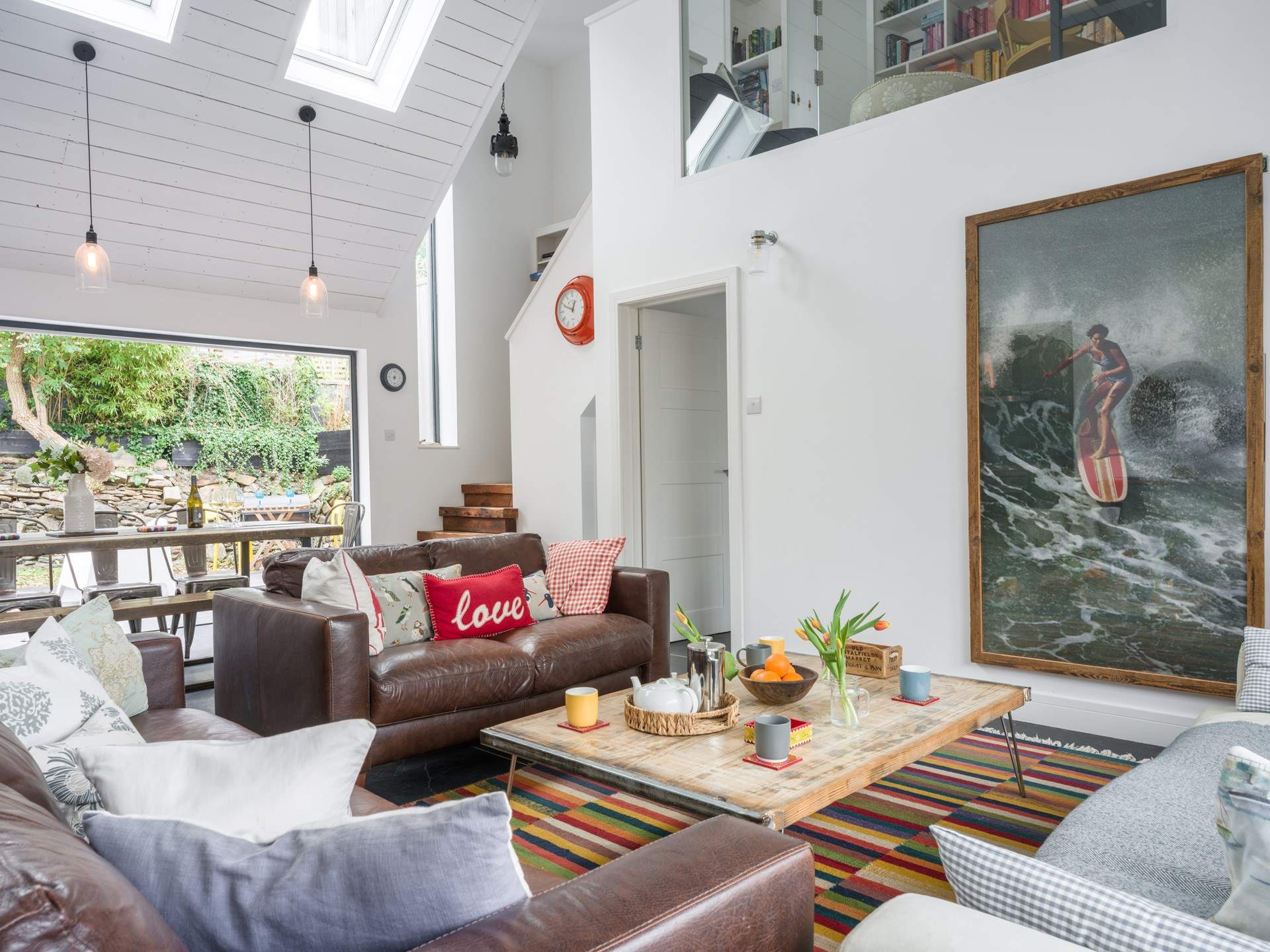 A room that's a delight on the eye.