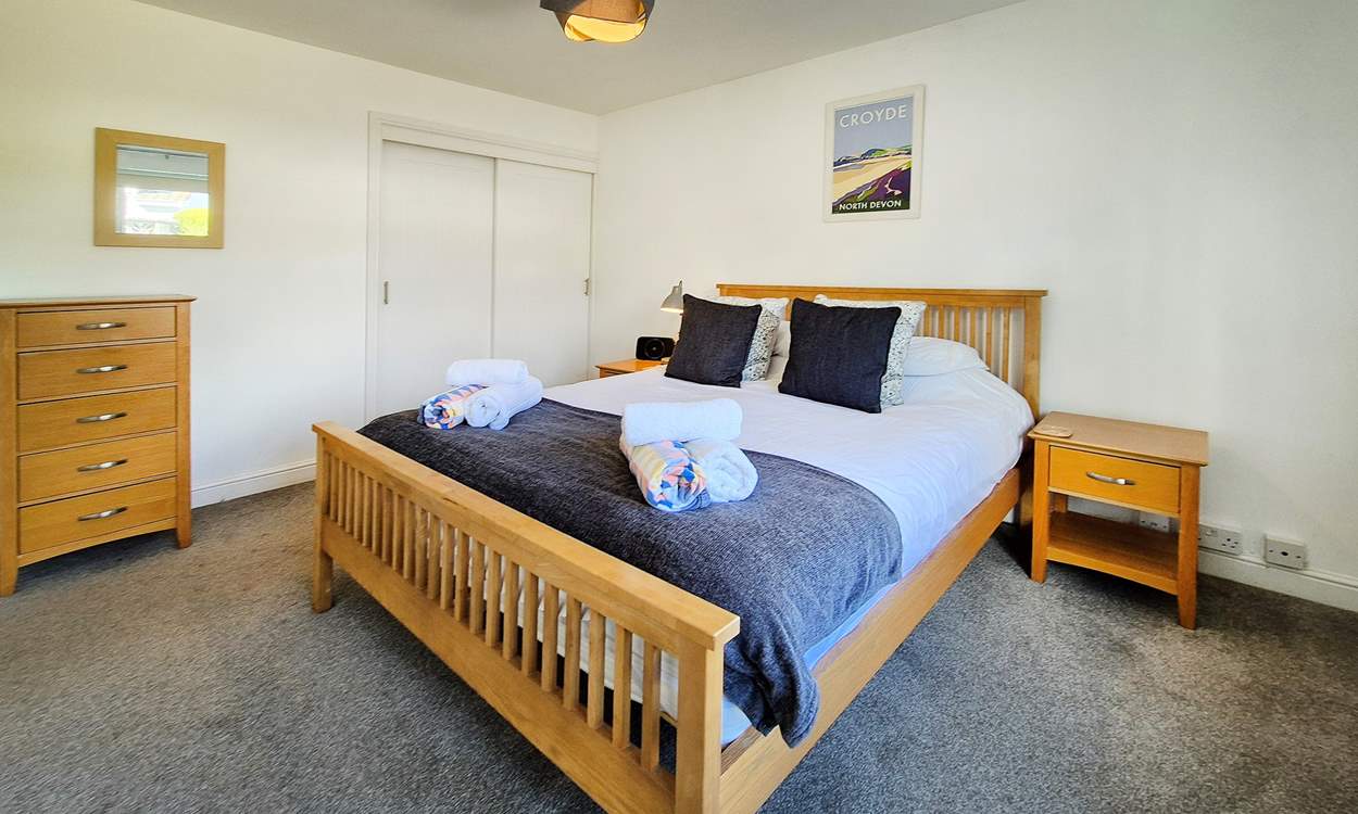 The bedrooms are perfect for a restful night.