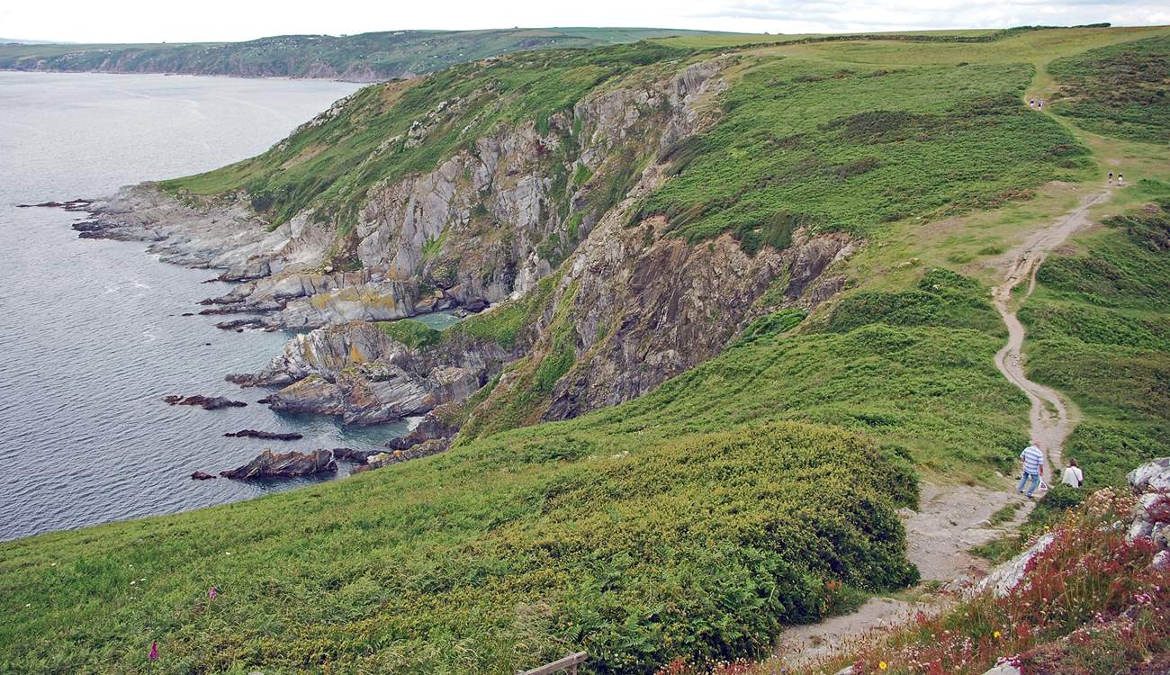 Walkers will love exploring miles of coast path.