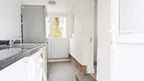 There's also a handy utility room.