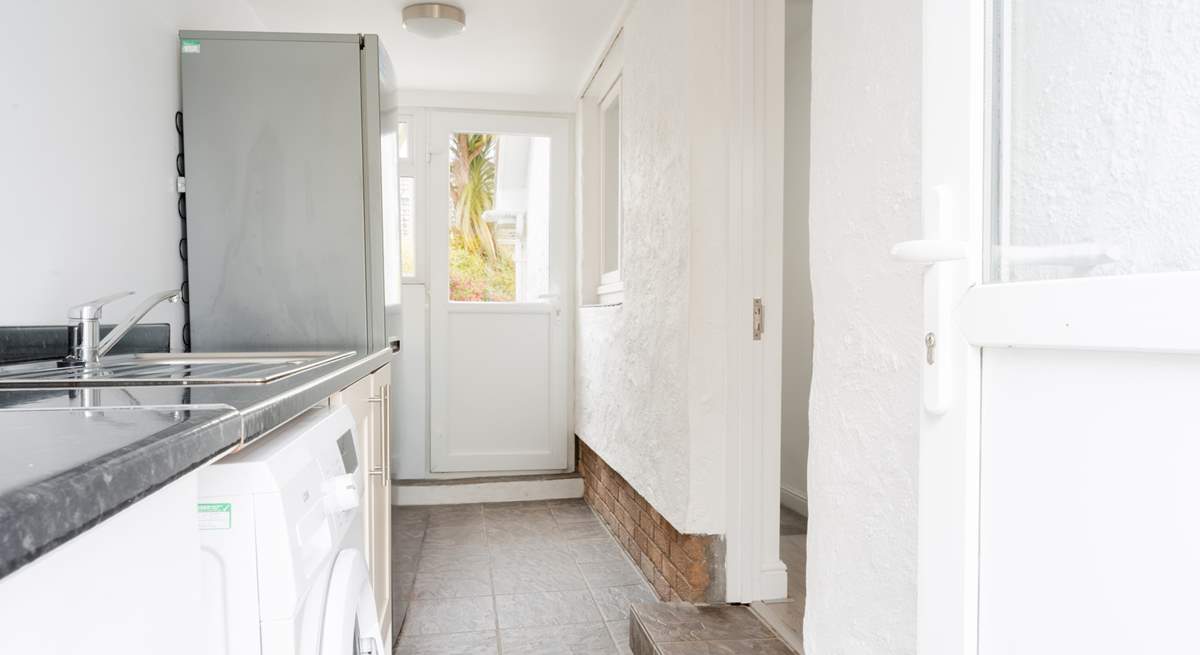 There's also a handy utility room.