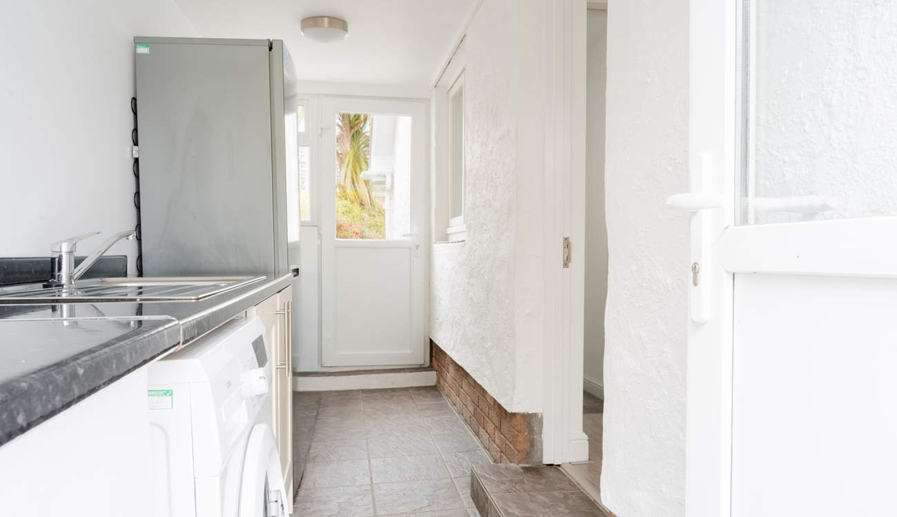 There's also a handy utility room.