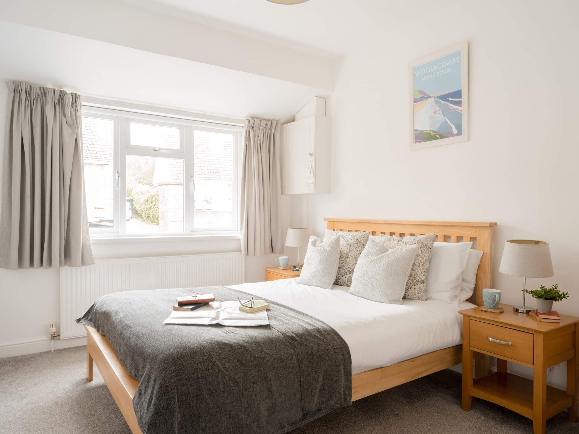 Comfy beds and crisp linens await.