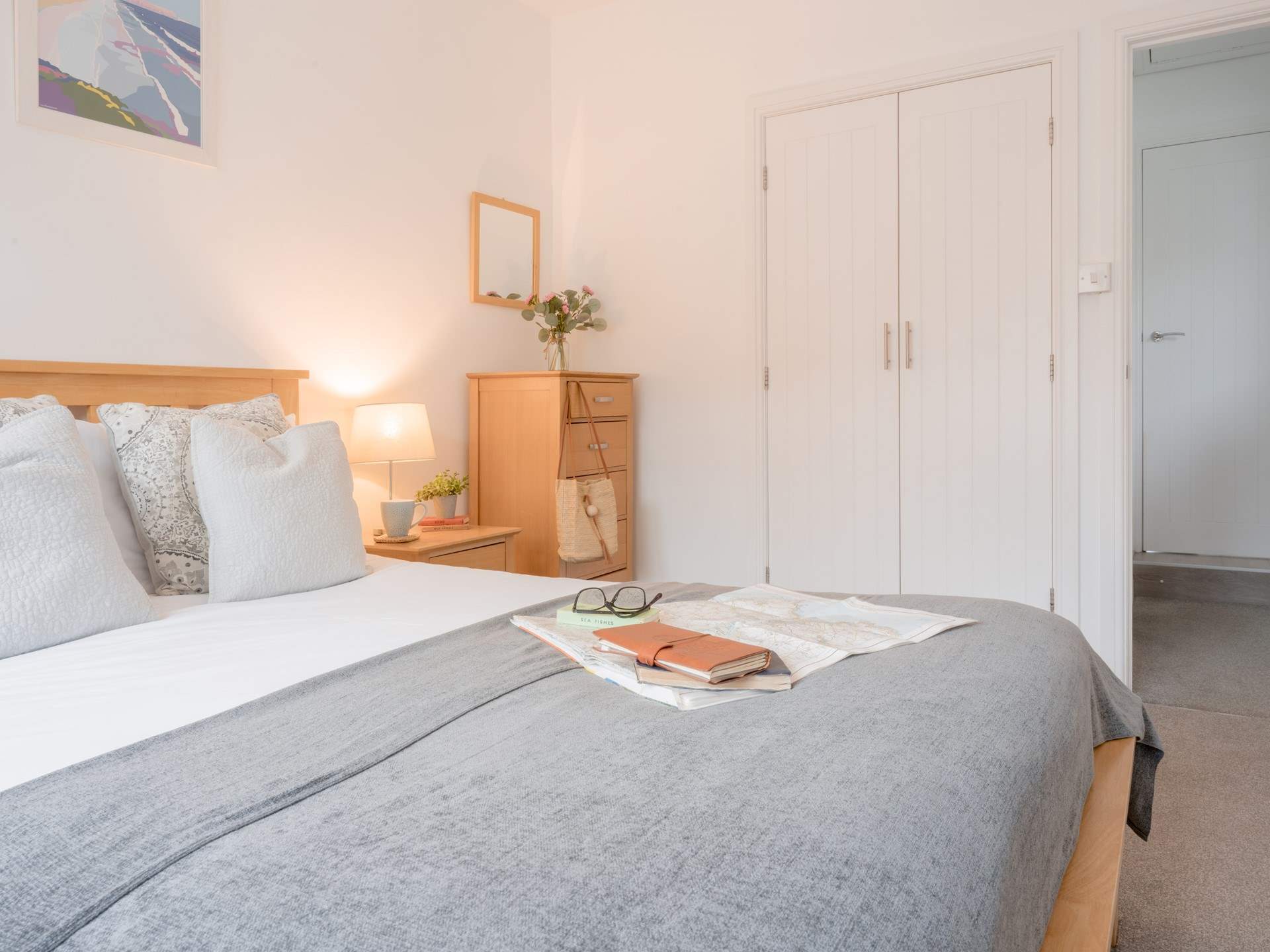 There's plenty of storage for your holiday wardrobe.