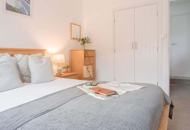 There's plenty of storage for your holiday wardrobe.