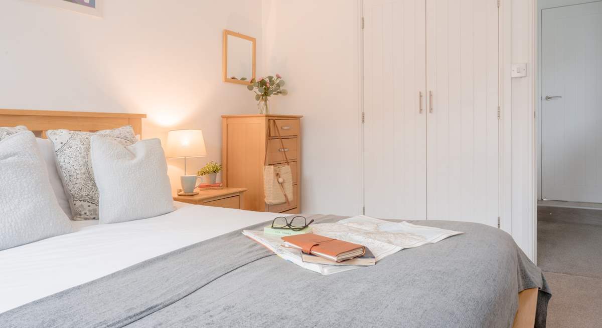 There's plenty of storage for your holiday wardrobe.