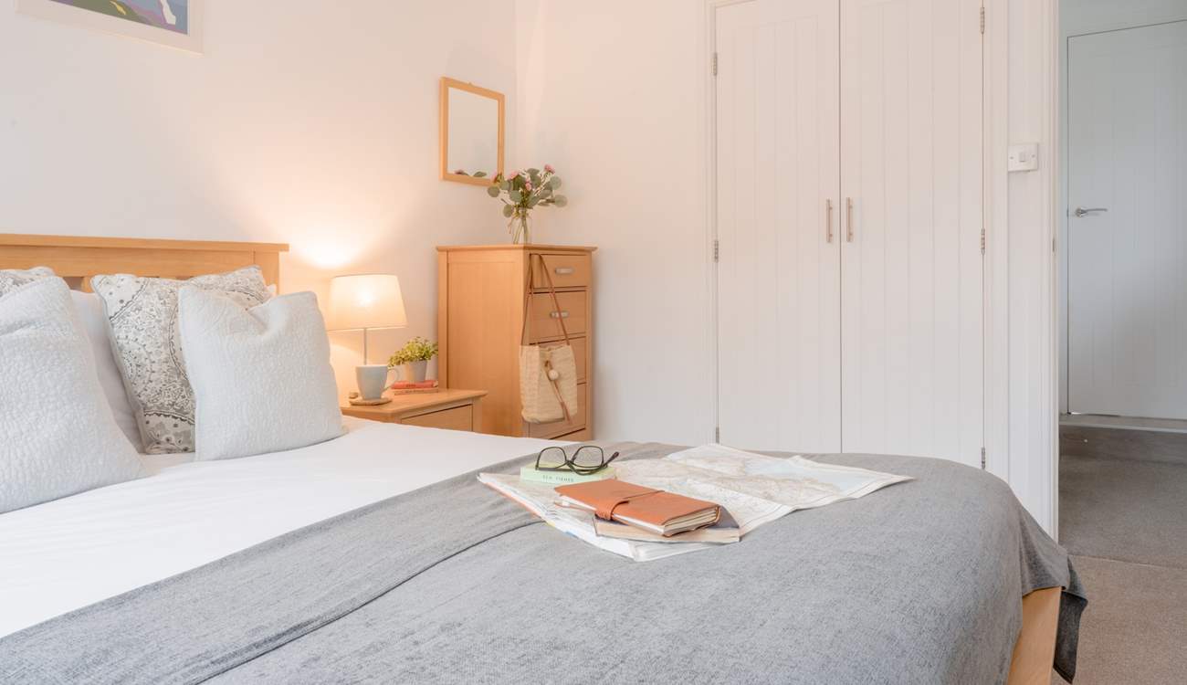 There's plenty of storage for your holiday wardrobe.