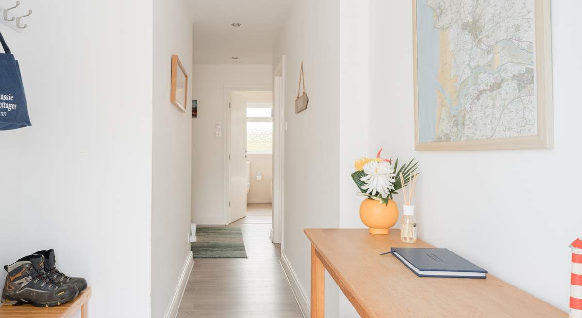 Seaward is all on one level. 