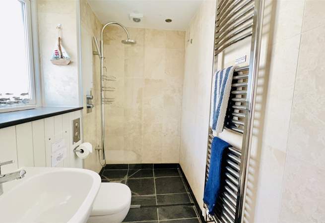 There is a shower-room on the ground floor. 