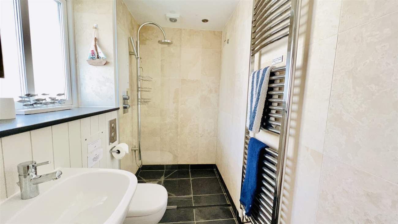 There is a shower-room on the ground floor.