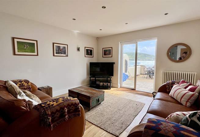 Step out onto the terrace for a spot of al fresco dining. 