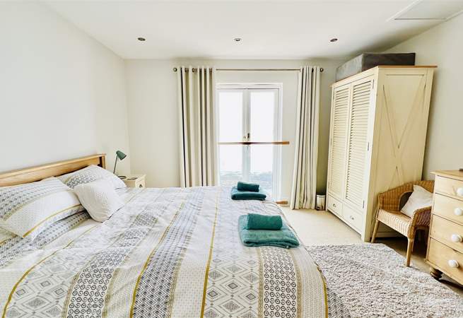 The principal bedroom is really rather special. 