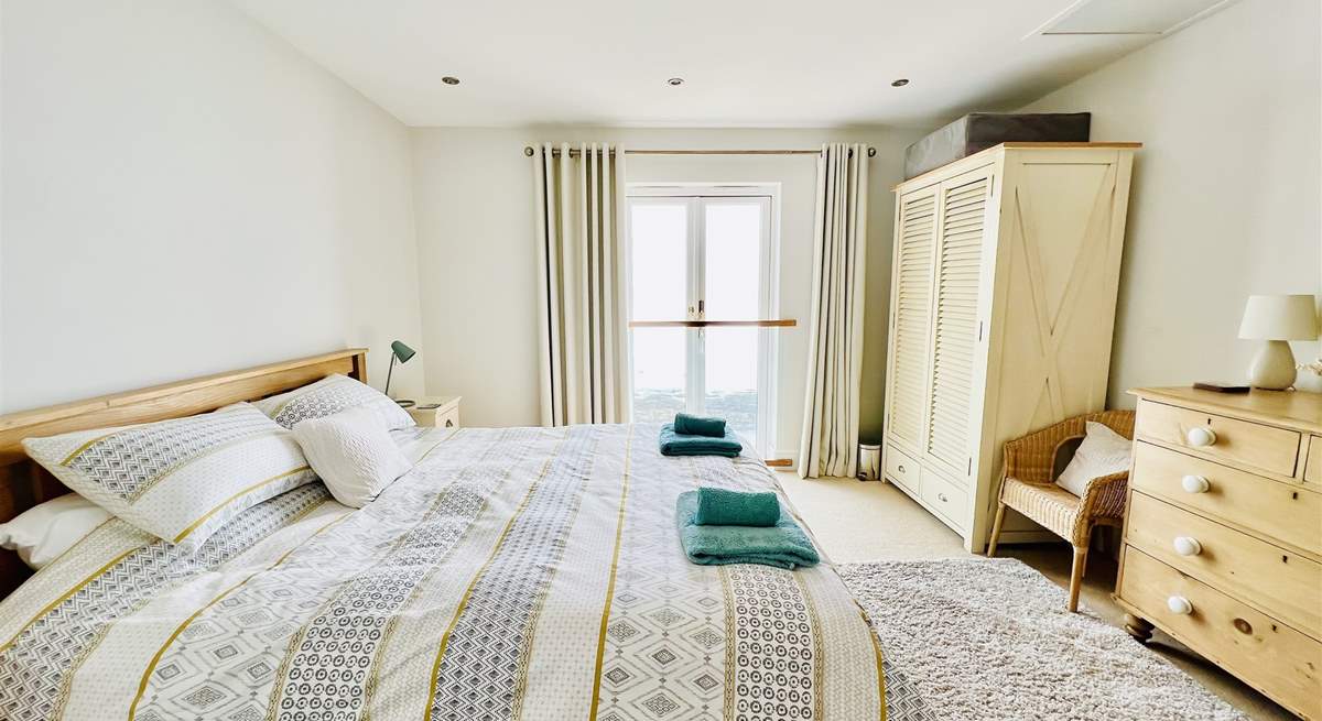 The principal bedroom is really rather special. 