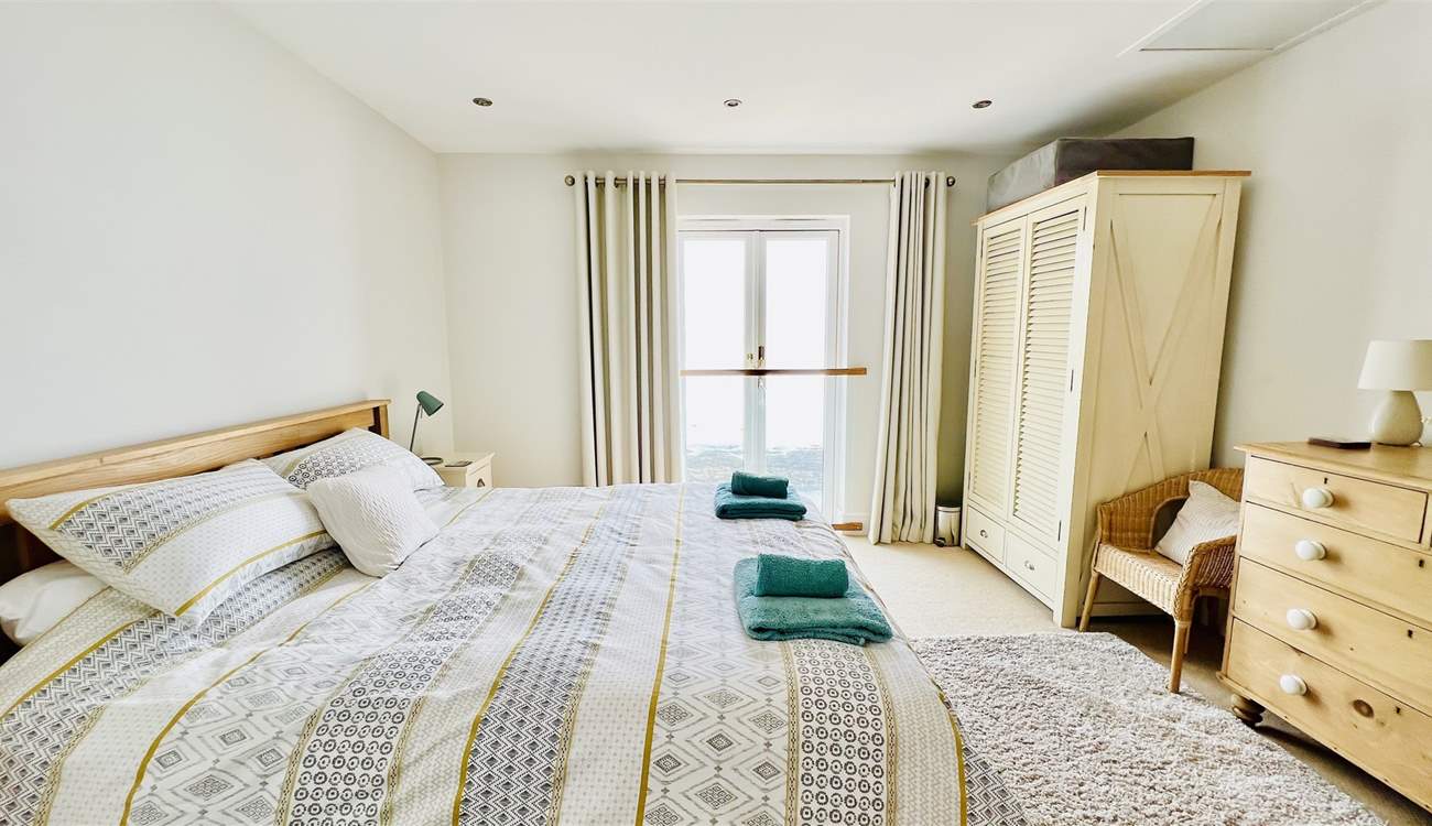 The principal bedroom is really rather special. 