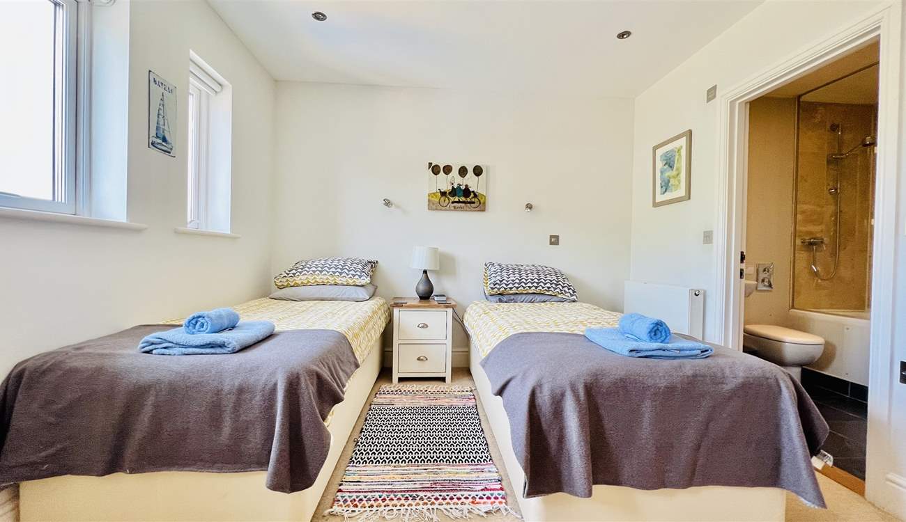 Bedroom 3 also has the luxury of an en suite bathroom. 