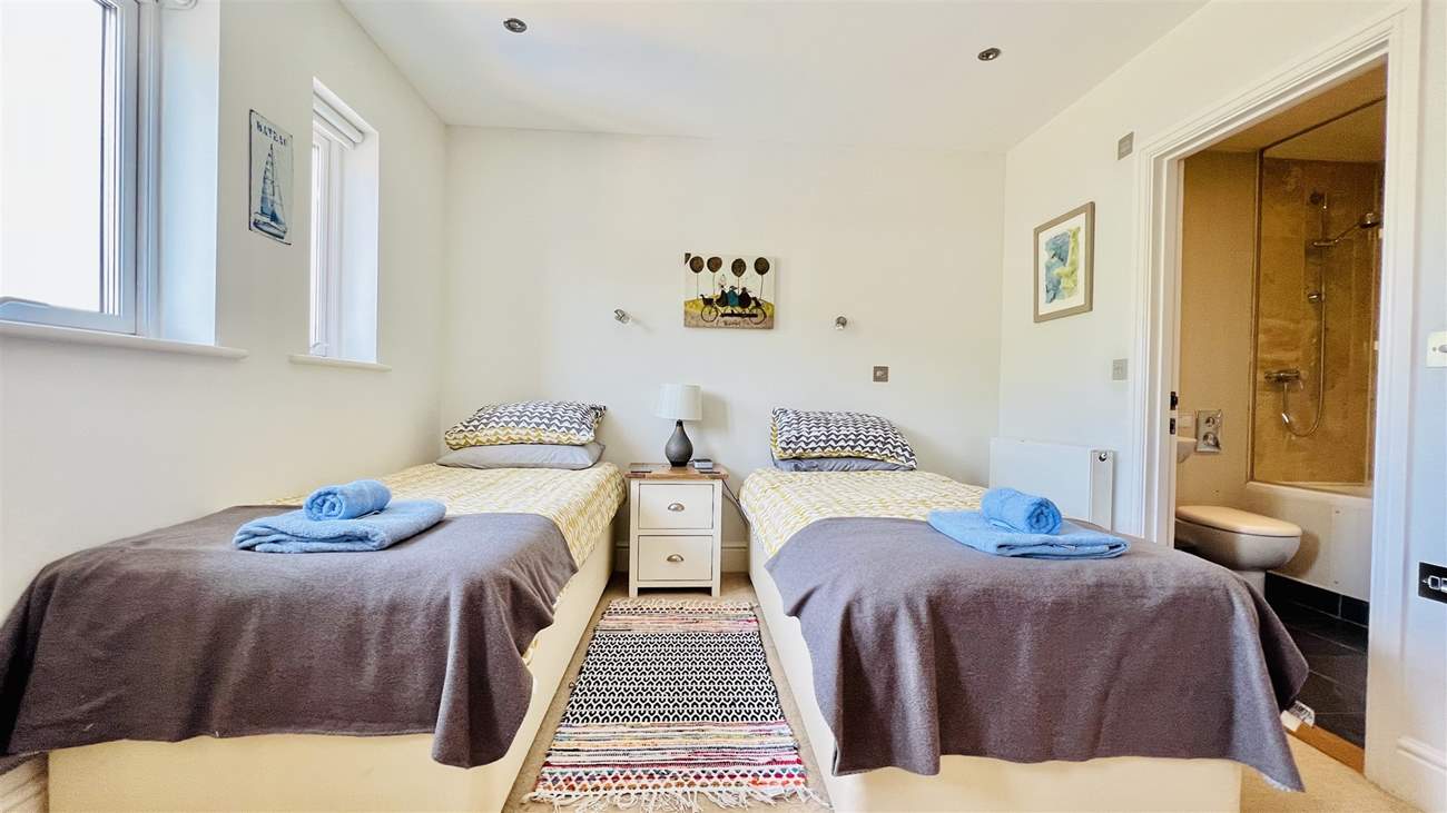 Bedroom 3 also has the luxury of an en suite bathroom.