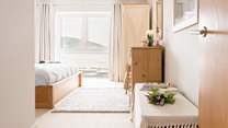 Peaking into bedroom 1.