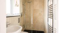 There is a shower-room on the ground floor. 