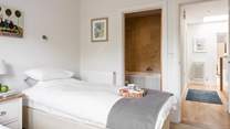 Looking into the en suite bathroom from bedroom 3.