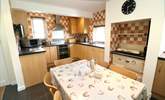 The kitchen/diner has all you need to cook a holiday meal.  - Thumbnail Image