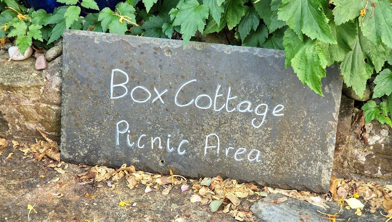 A picnic in the garden, the perfect holiday pastime.