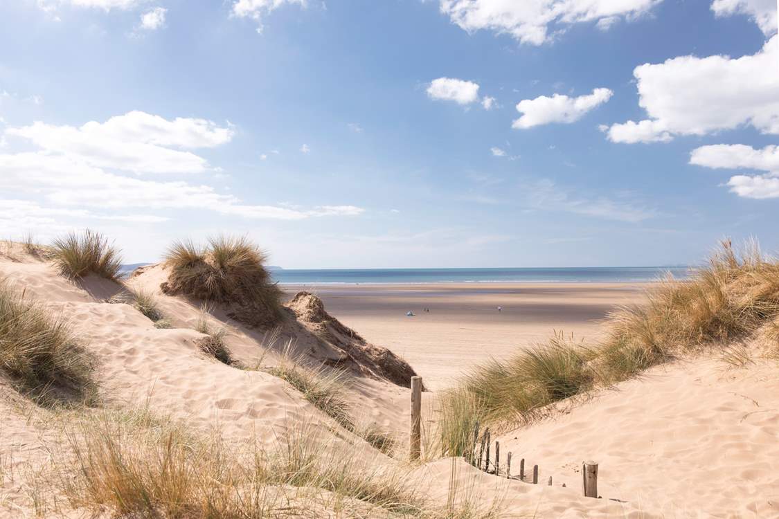 Blissful Westward Ho! is one of many beautiful beaches along the coast.