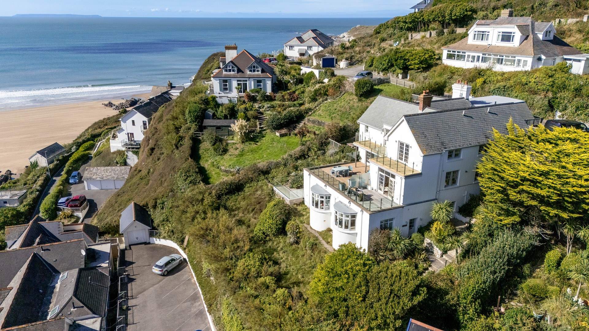 3 Gull Rock is in a commanding position overlooking Woolacombe Bay.